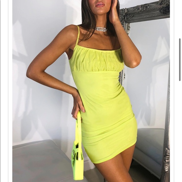 Mini Dress - Neon - Picture 1 of 2